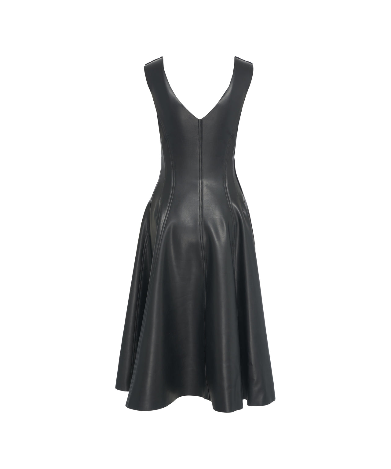 NORMA KAMALI Elegant Midi Trapeze Dress