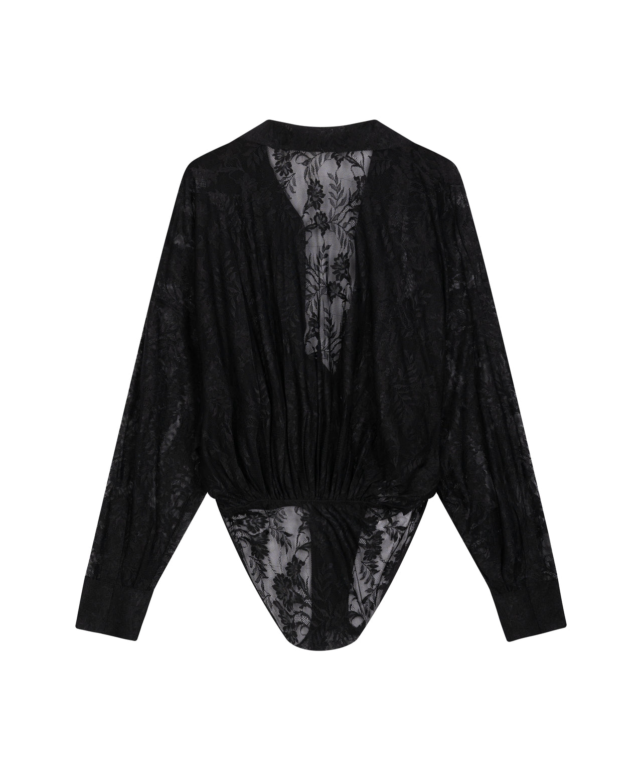 NORMA KAMALI Boyfriend Fit Floral Lace Body