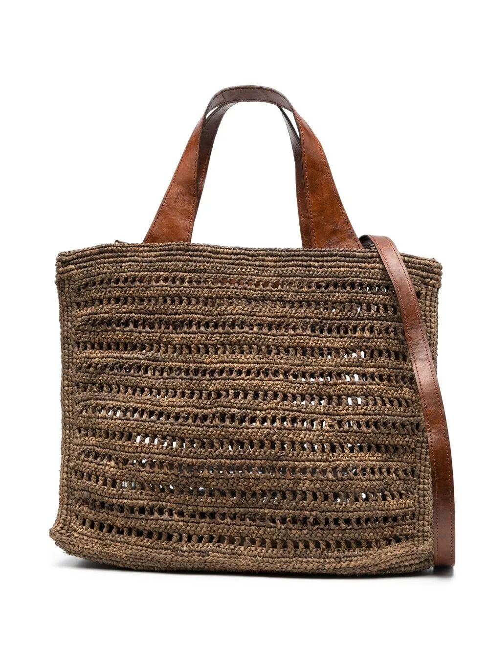 IBELIEV Mini Raffia Handbag