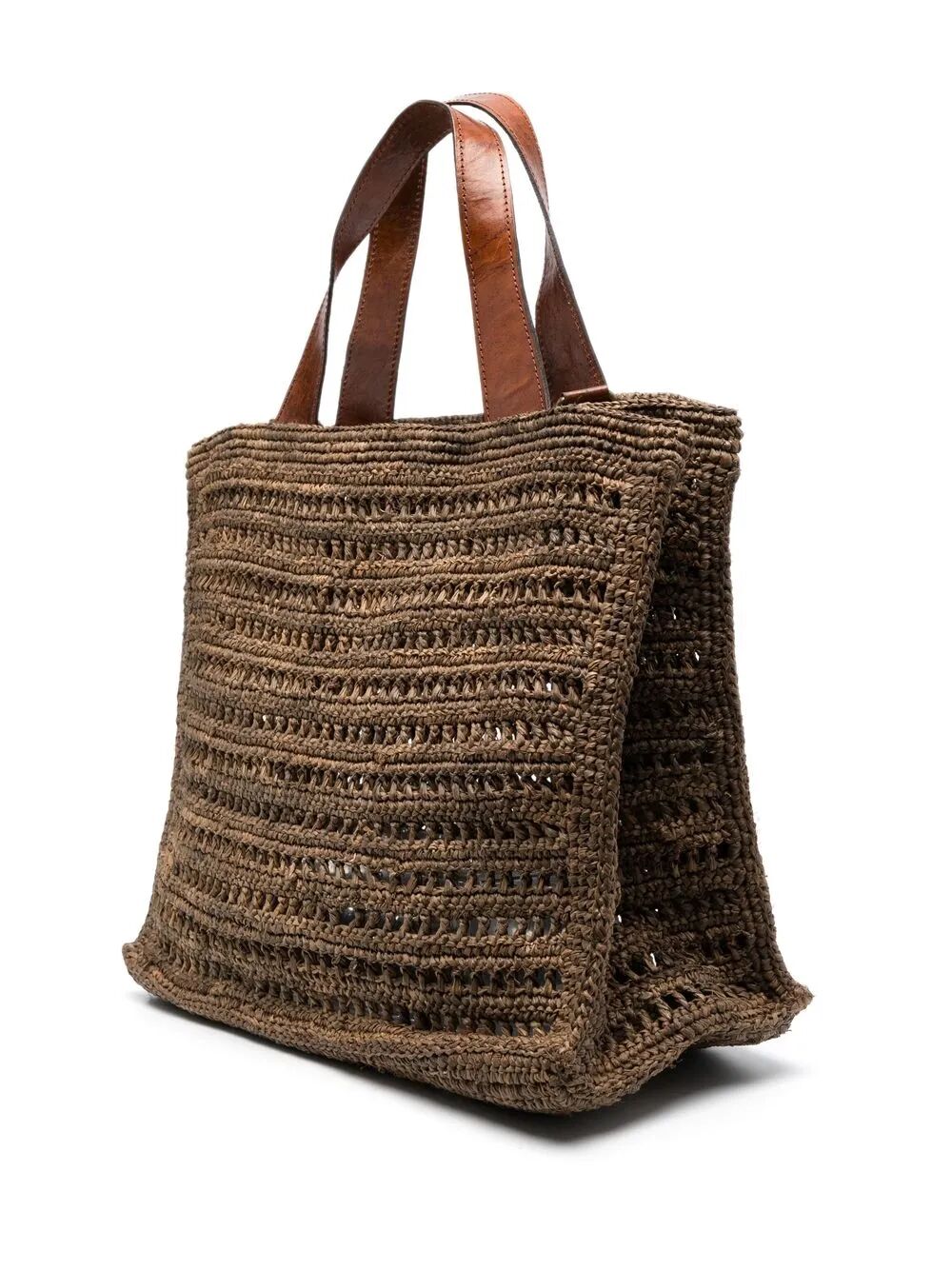 IBELIEV Mini Raffia Handbag