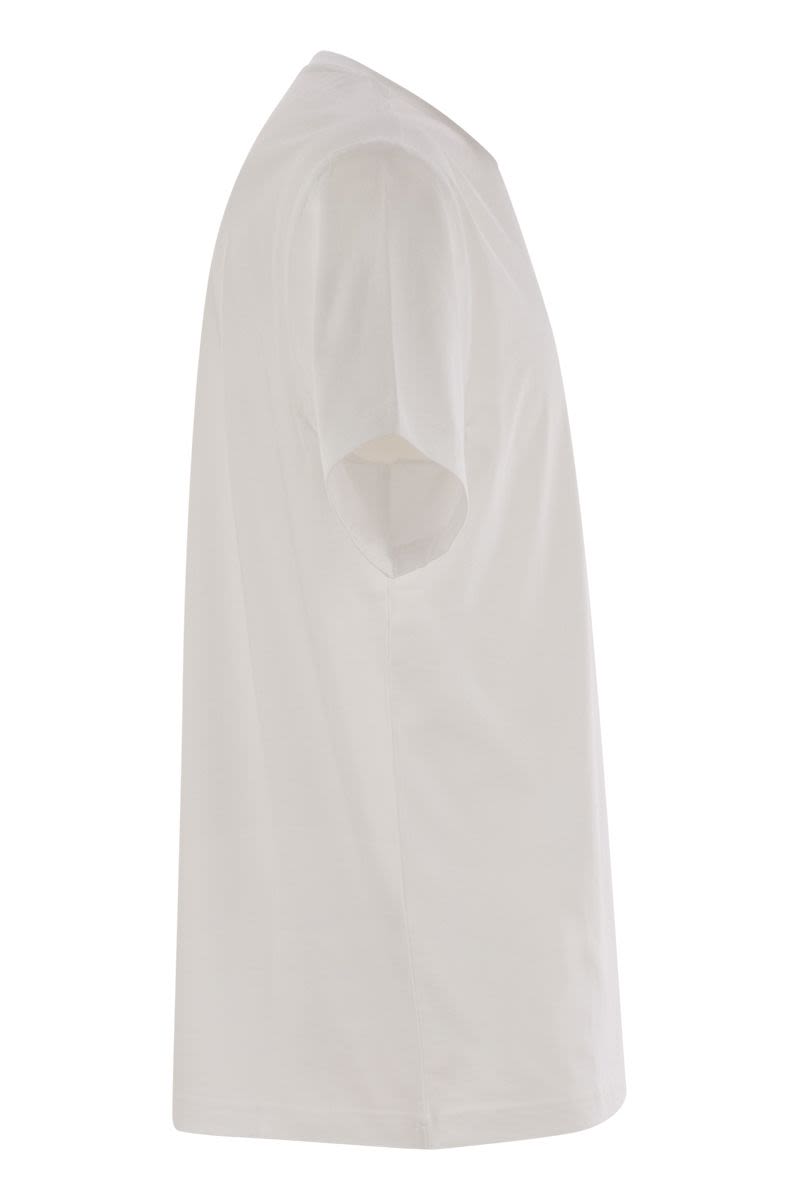 FAY Cotton Pocket T-Shirt