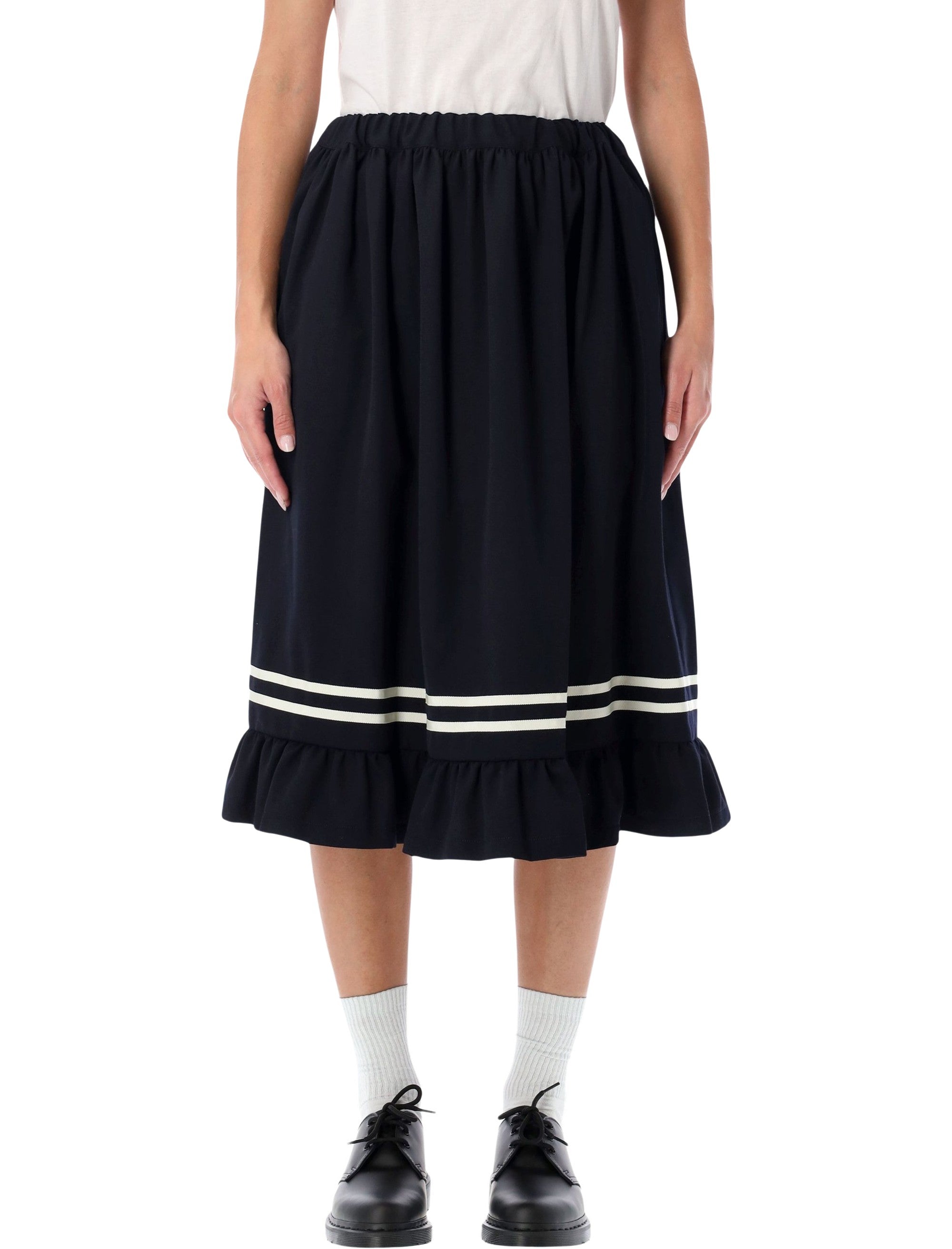 COMME DES GARÇONS Wool Midi Skirt for Women - Size S