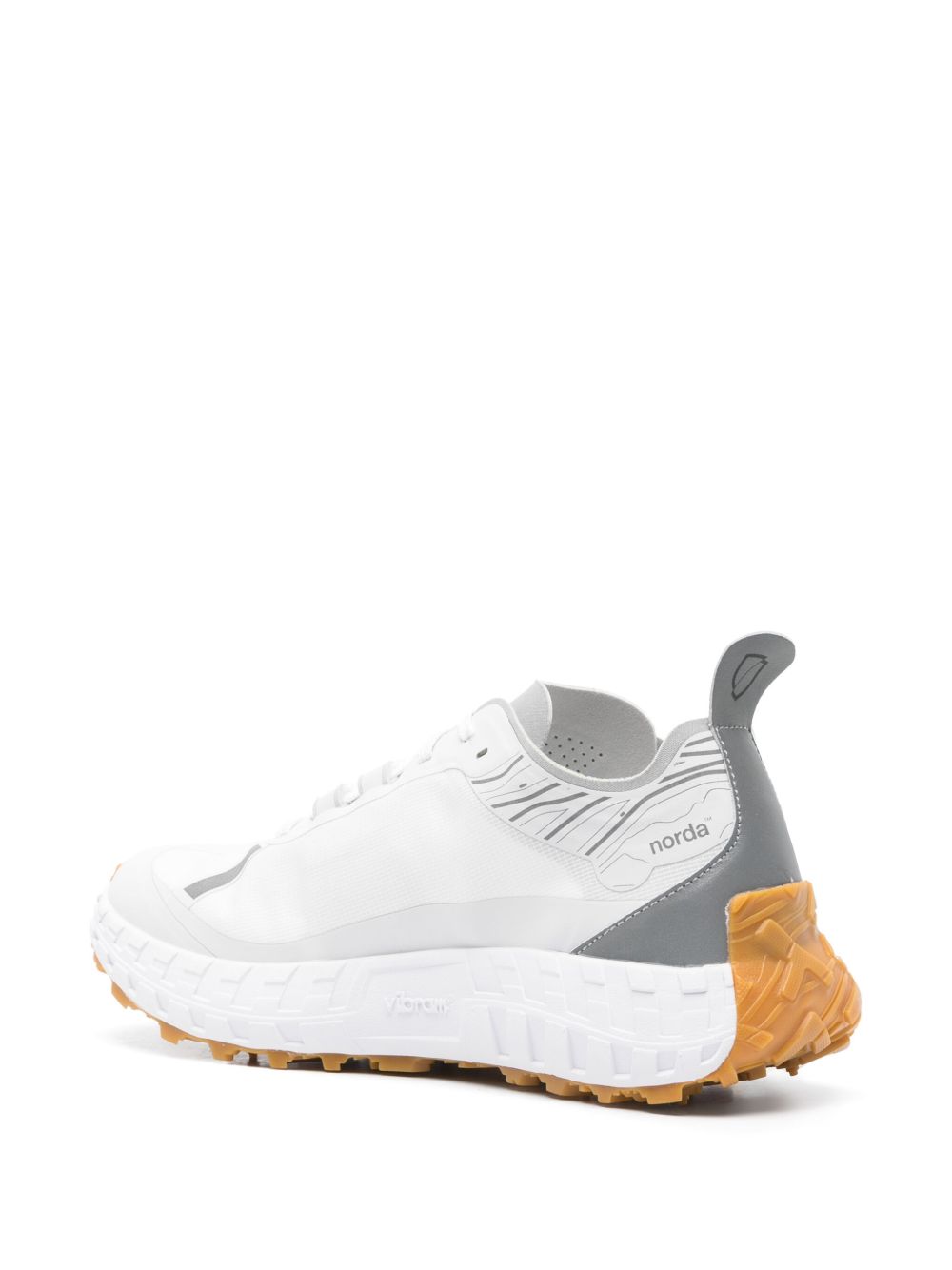 NORDA RUN Men's Polyurethane Sneaker with Reflective Detailing