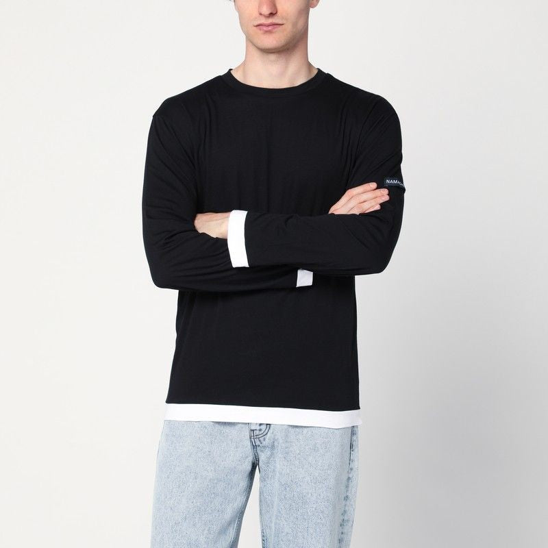 NAMACHEKO Cotton Knit Crew Neck Shirt - Size S