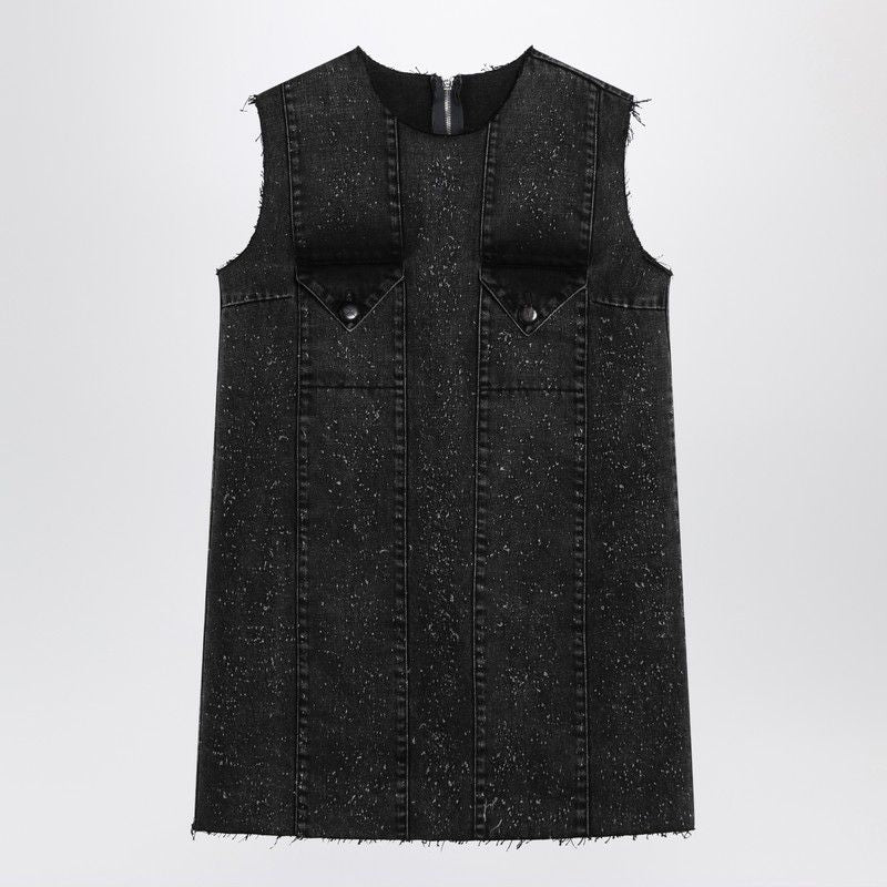 NAMACHEKO Sleeveless Crew Neck Mini Dress