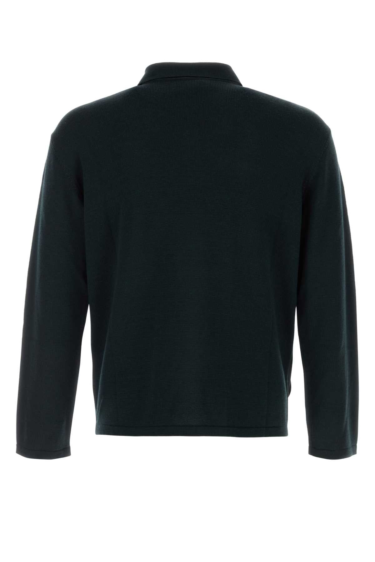 NAMACHEKO Men's Mini Wool Polo Shirt