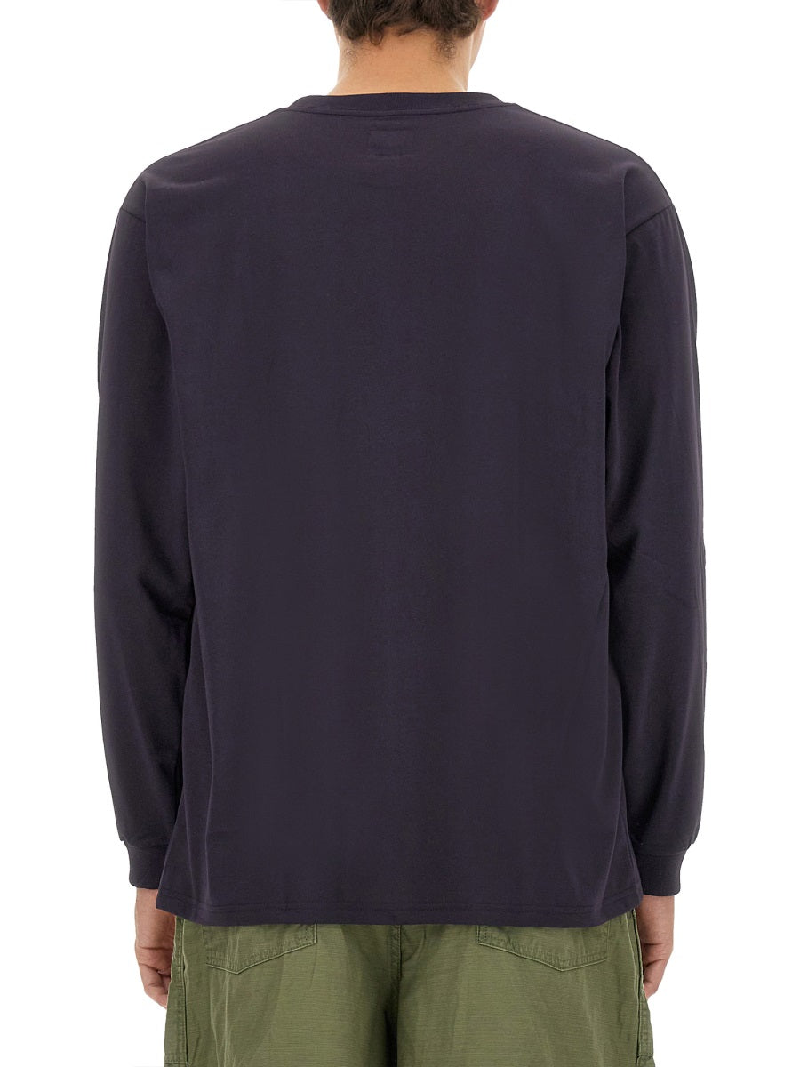 NEEDLES Men's Regular Fit T-Shirt with Logo - Size L