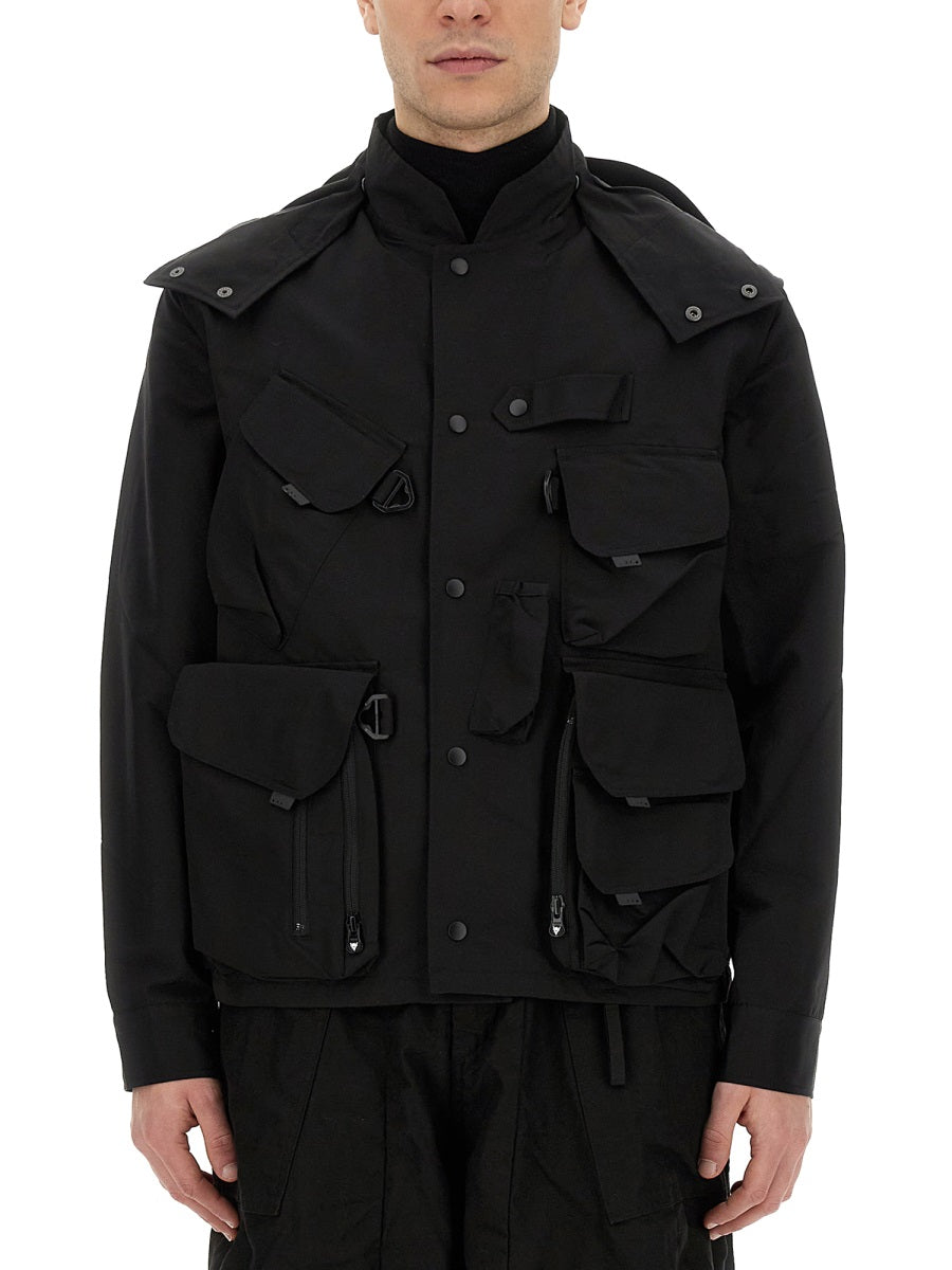 SOUTH2 WEST8 Parka Jacket with Logo - Size L