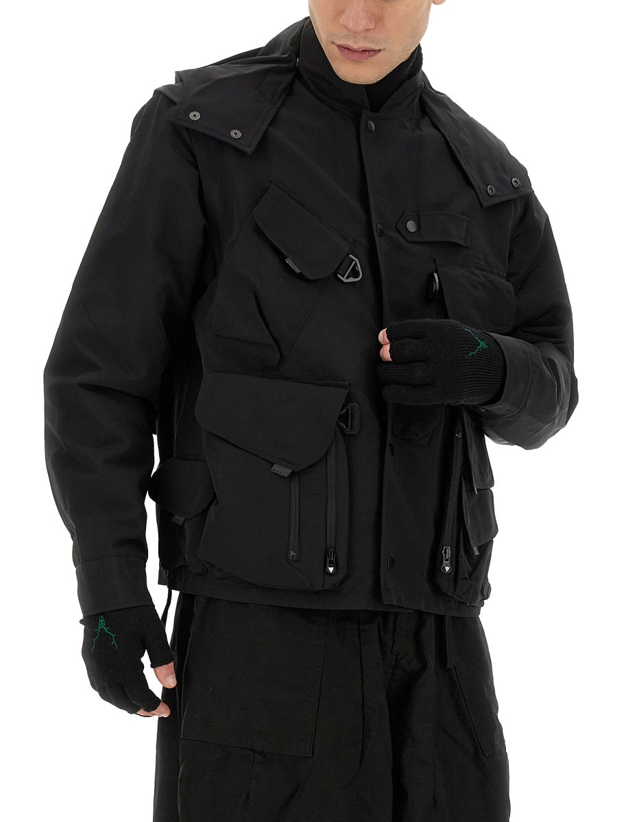 SOUTH2 WEST8 Parka Jacket with Logo - Size L