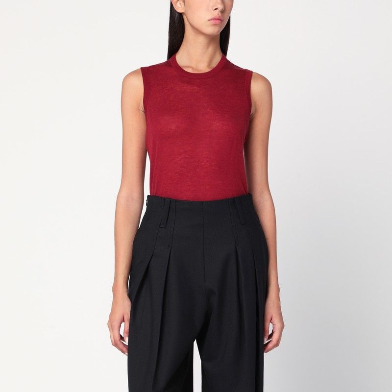 6397 Semi-Sheer Relaxed Fit Tank Top