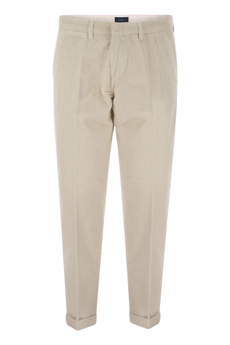 FAY Slim-Fit 5-Pocket Trousers