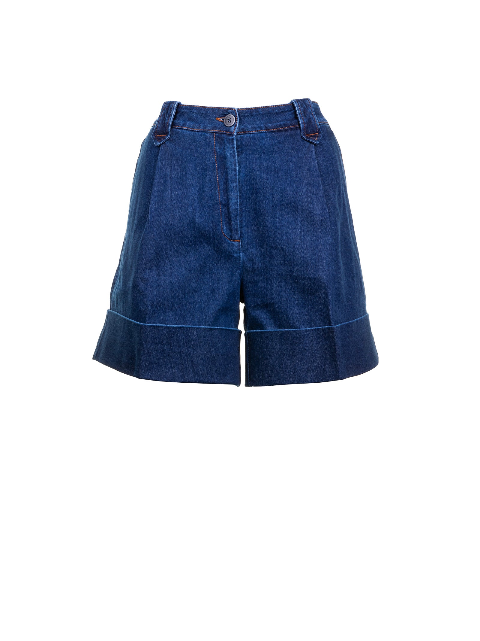 FAY High Waist Bermuda Shorts for Women