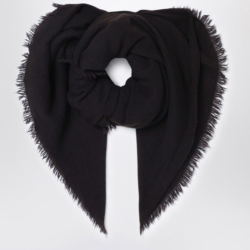DESTIN Cashmere Scarf with Frayed Edges - Women’s Accessory