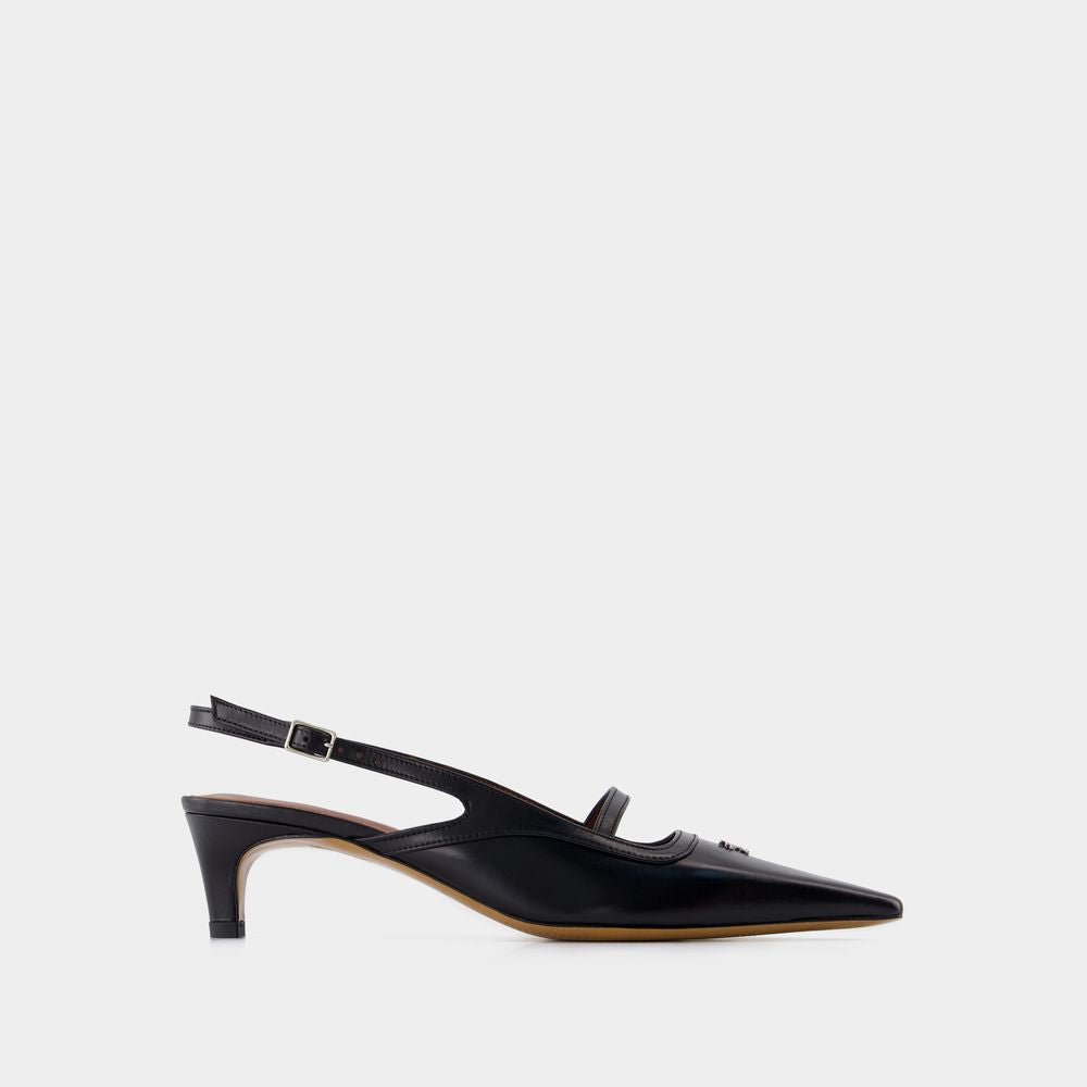 MAISON KITSUNÉ Pointed Slingback Sandals for Women