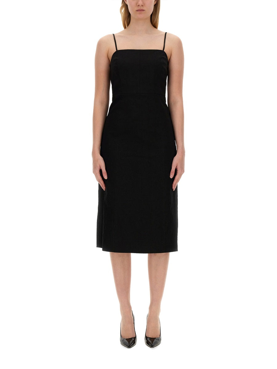 THEORY Elegant Midi Dress - Size 6