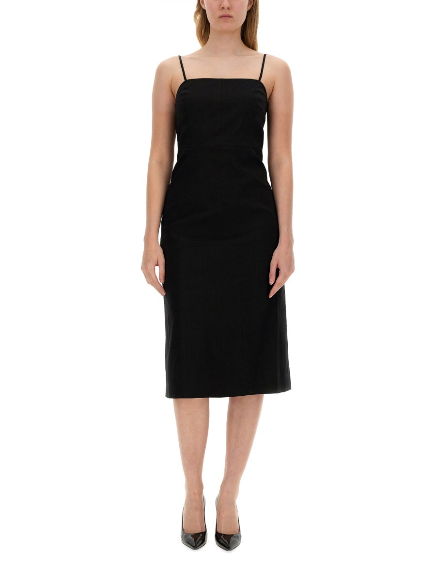 THEORY Elegant Midi Dress - Size 6