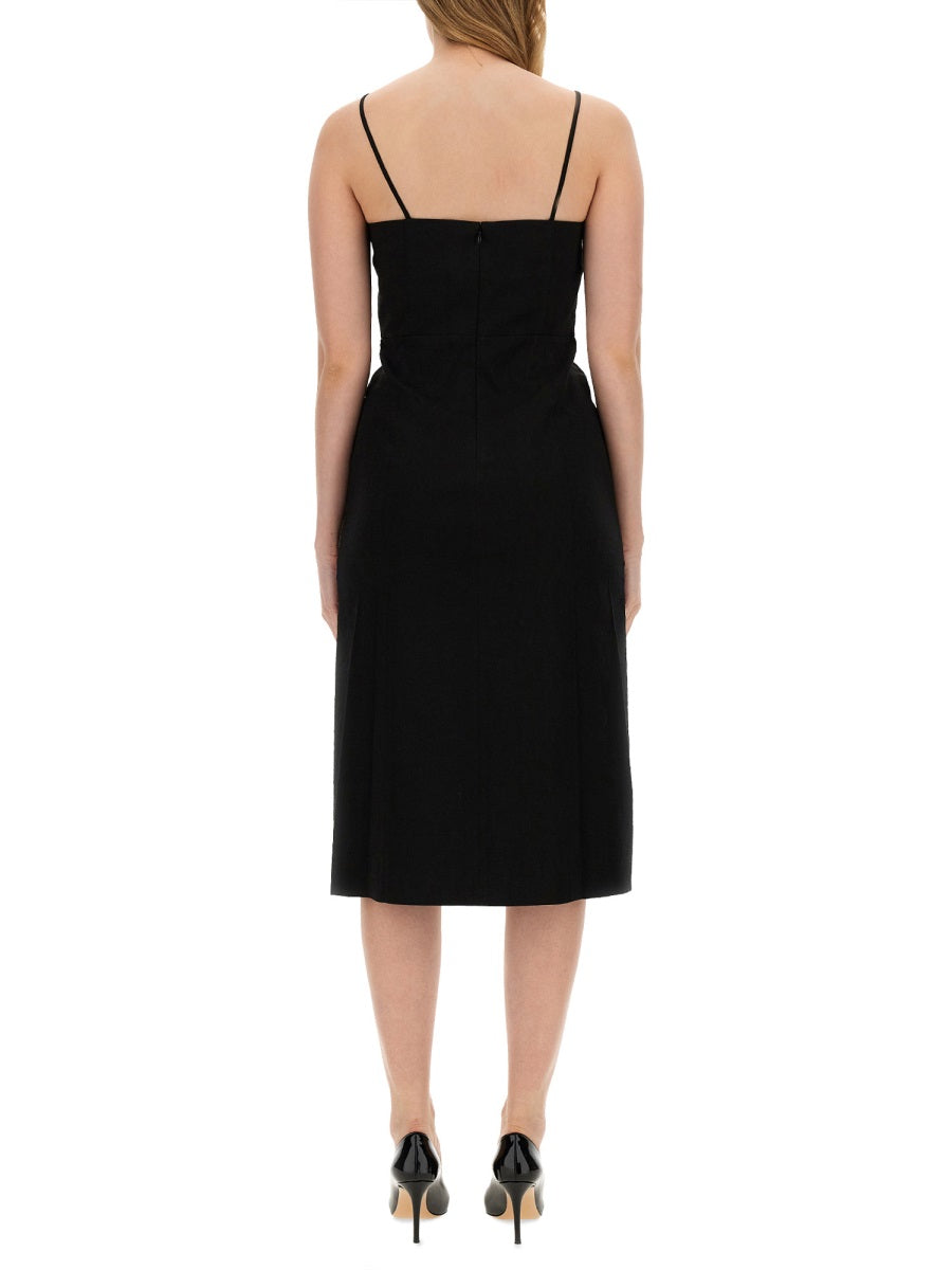 THEORY Elegant Midi Dress - Size 6