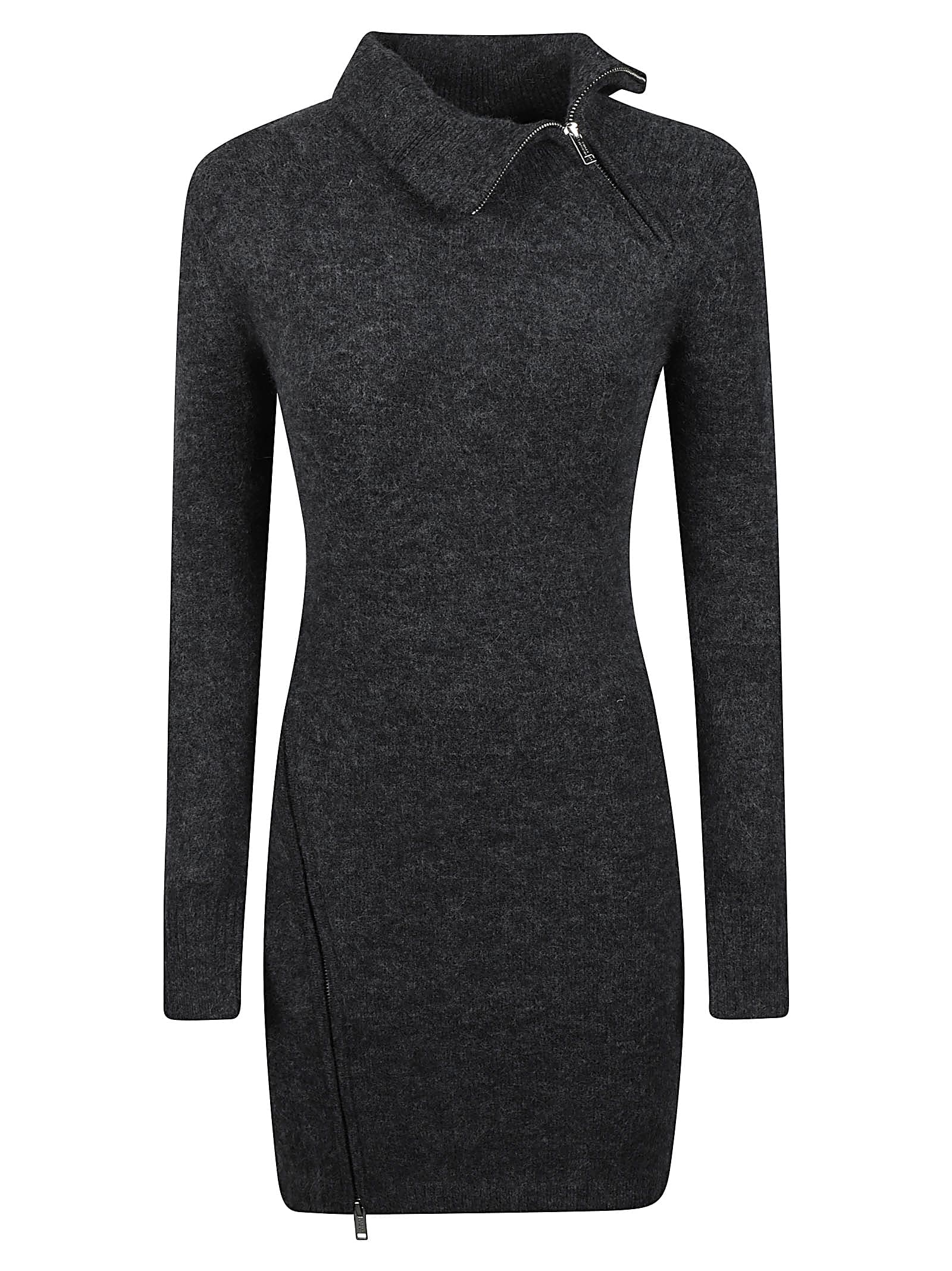 ISABEL MARANT Luxurious Alpaca Blend Mini Dress