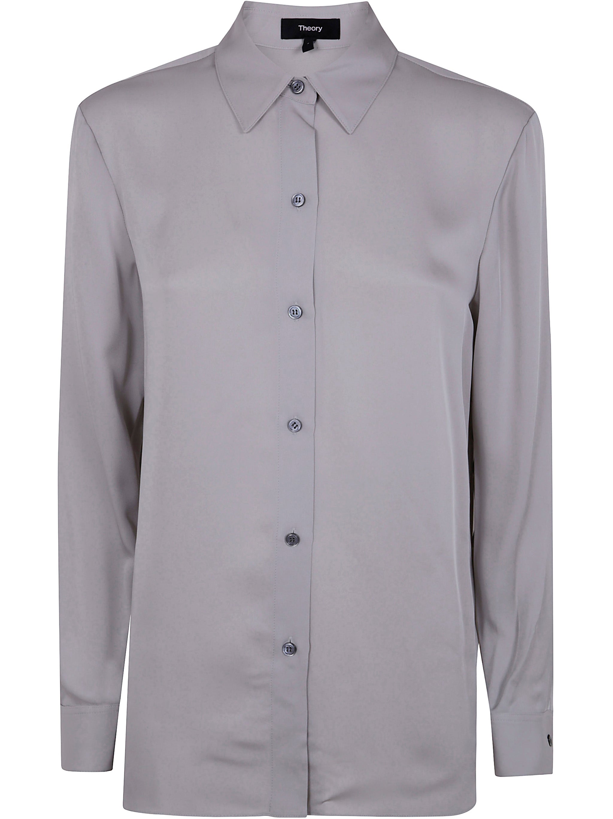 THEORY Straight Silk Shirt for Women