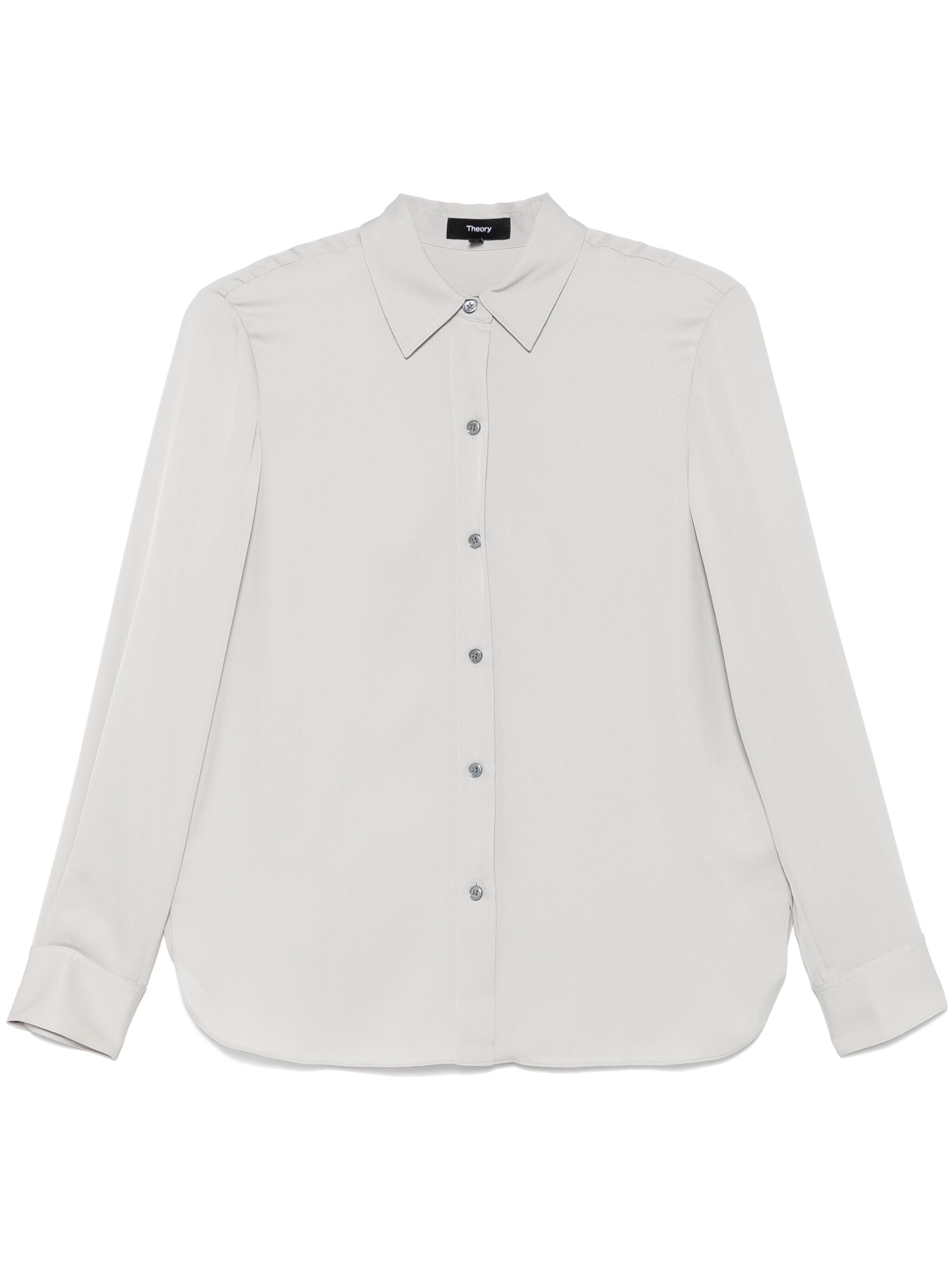 THEORY Straight Silk Shirt for Women