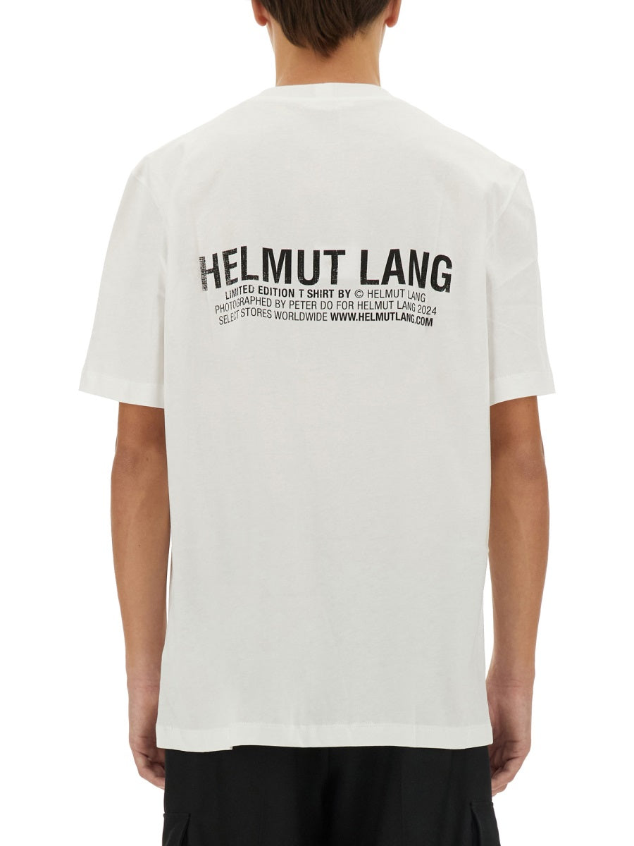 HELMUT LANG Skyline Graphic T-Shirt - Regular Fit Size L