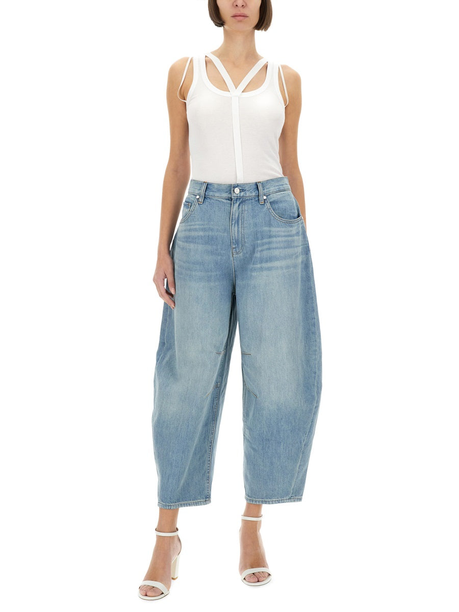 HELMUT LANG Slim Fit Racer Top - Size S