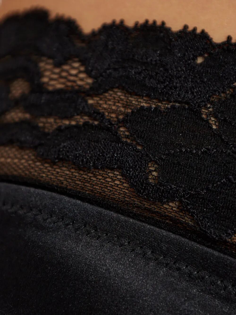 DOLCE & GABBANA Elegant Tulle and Satin Mini Briefs