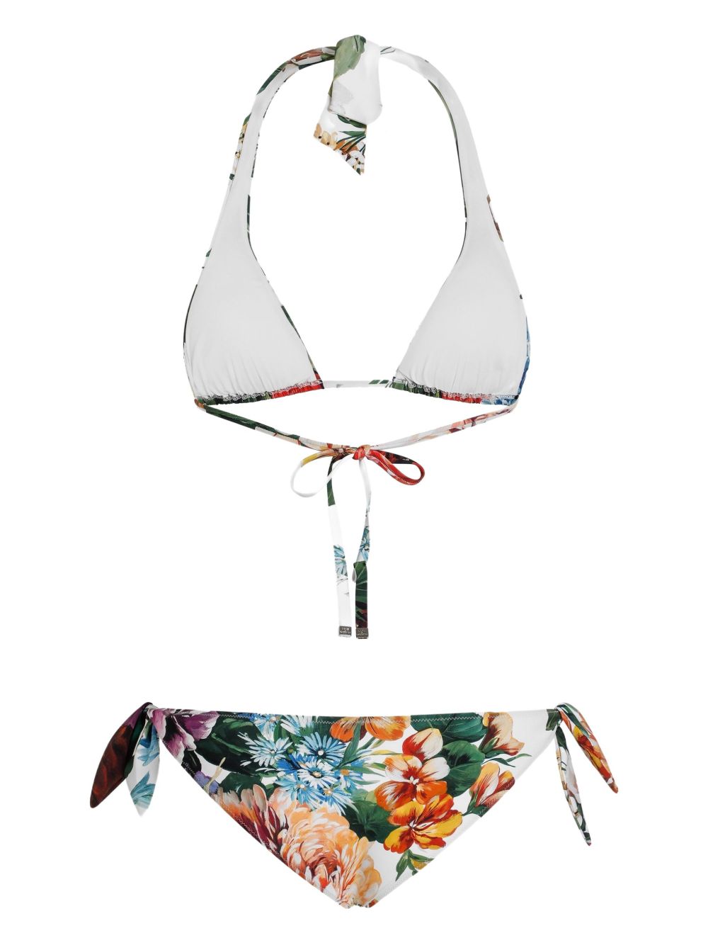 DOLCE & GABBANA Floral Print Bikini Set