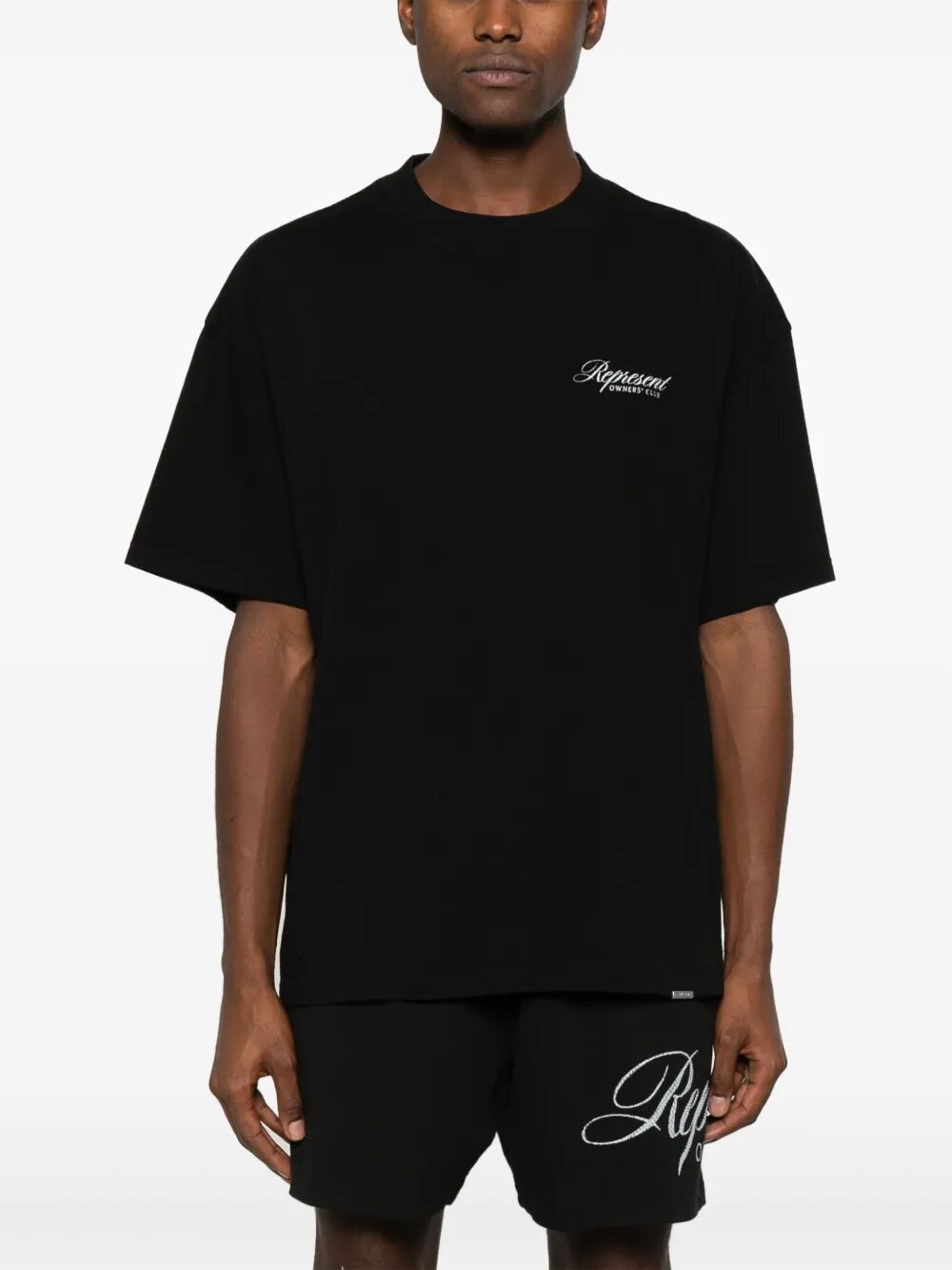 REPRESENT Owners Club Script Cotton T-Shirt