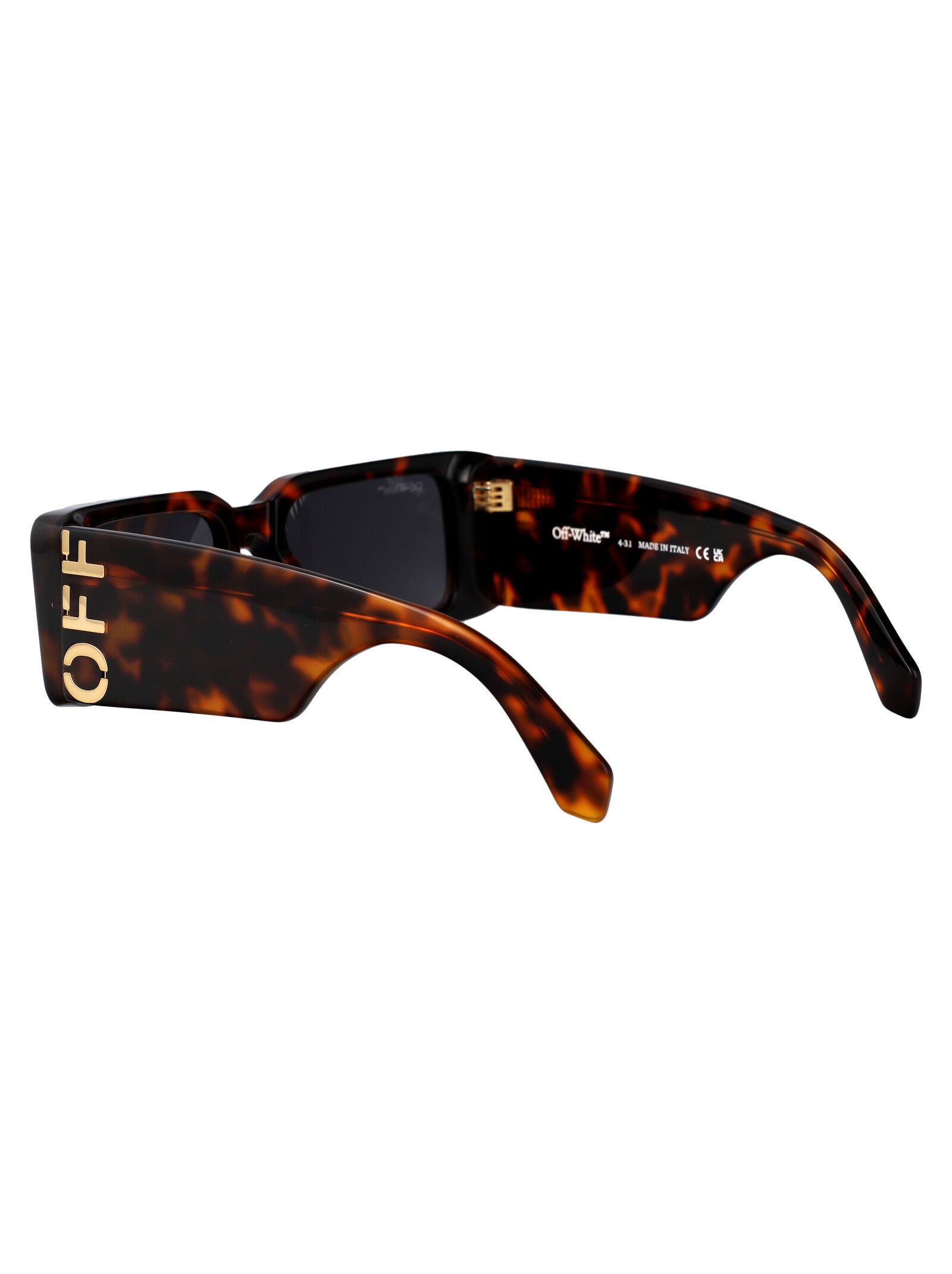 OFF-WHITE Havana Acetate Sunglasses - Unisex