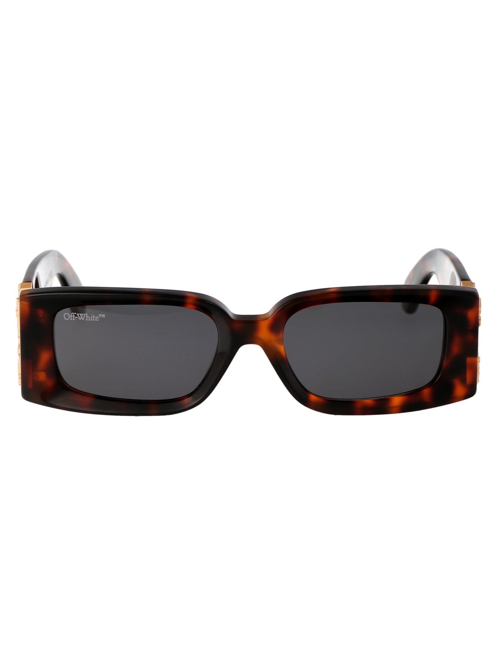 OFF-WHITE Unisex Acetate Mini Havana Sunglasses