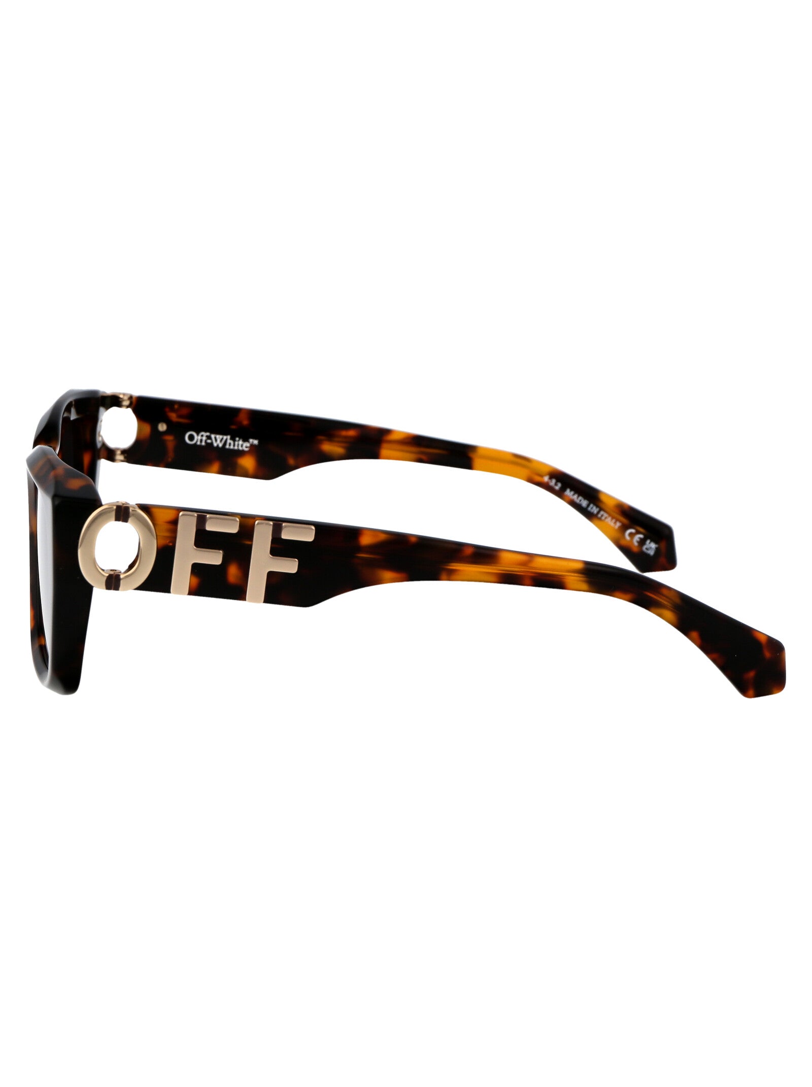 OFF-WHITE Havana Acetate Sunglasses for All Seasons