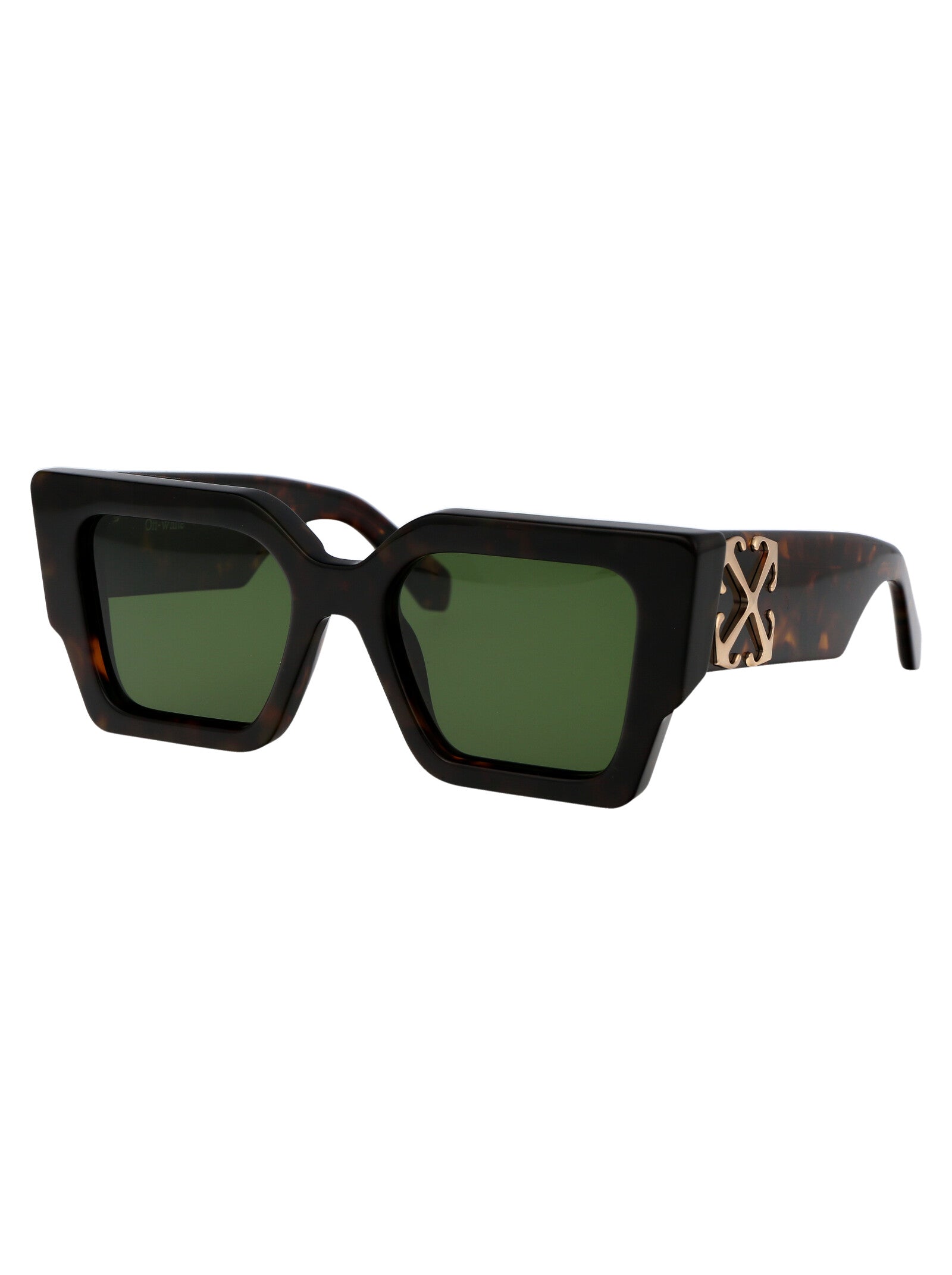 OFF-WHITE Acetate Havana Mini Sunglasses