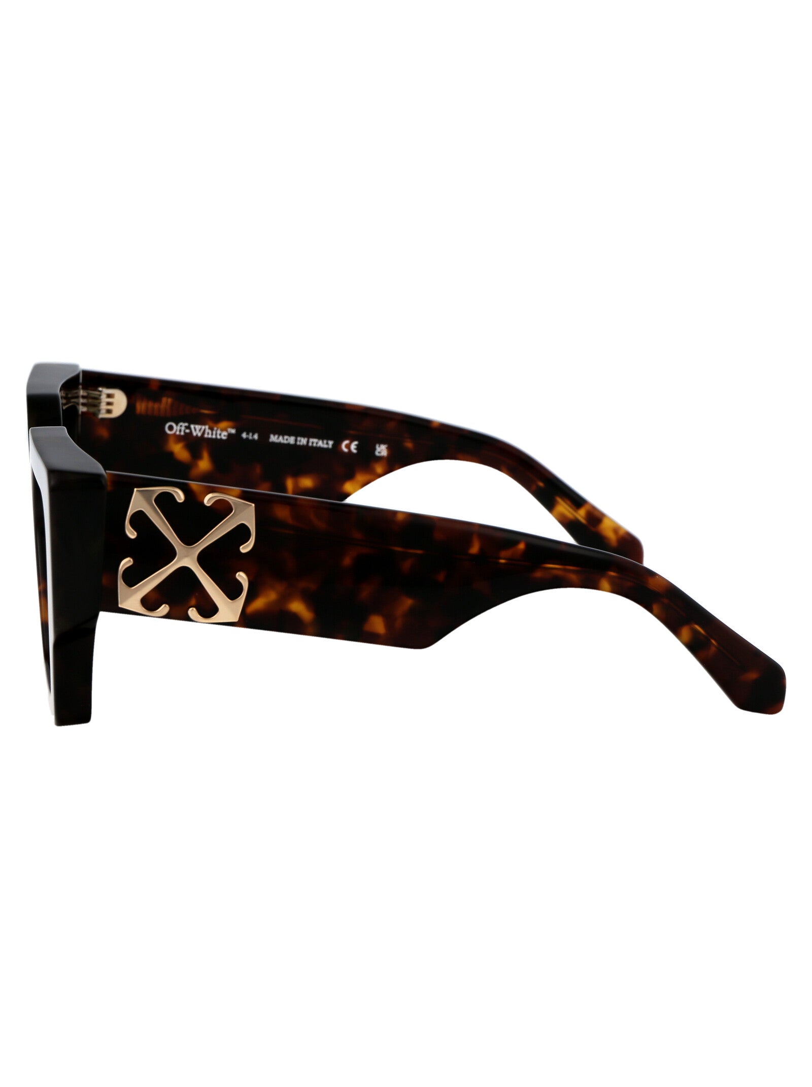 OFF-WHITE Acetate Havana Mini Sunglasses