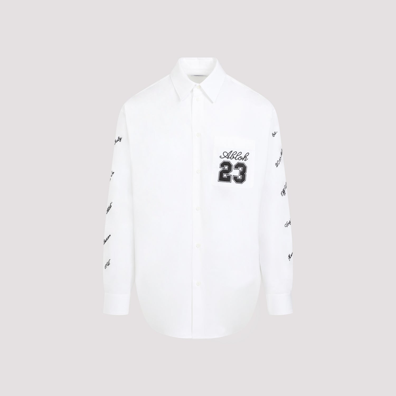 OFF-WHITE Sleek Cotton Overshirt