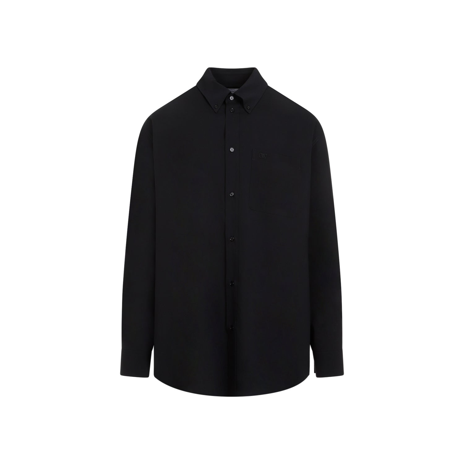 OFF-WHITE Sleek Button-Down Cotton Shirt for Men