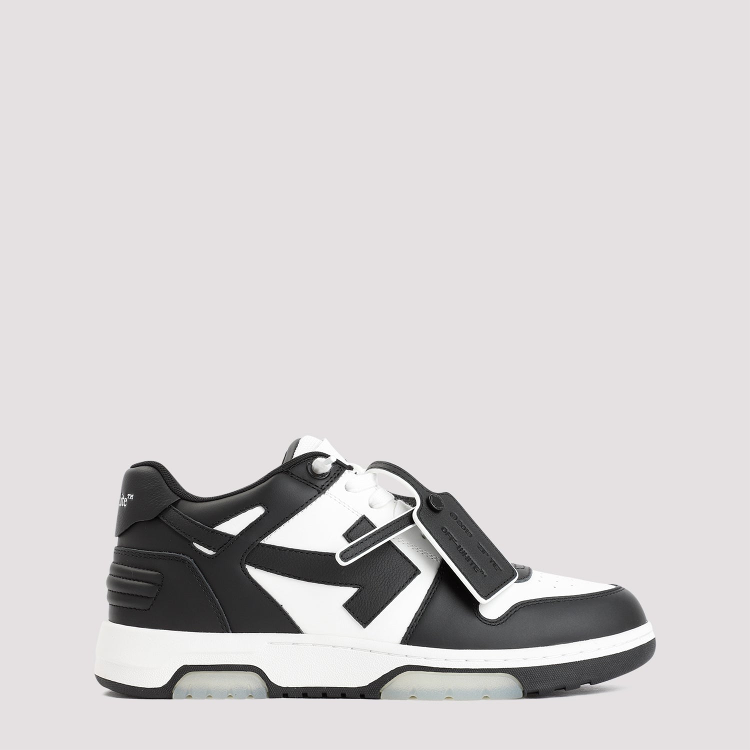 OFF-WHITE Sleek Leather Sneakers for Men