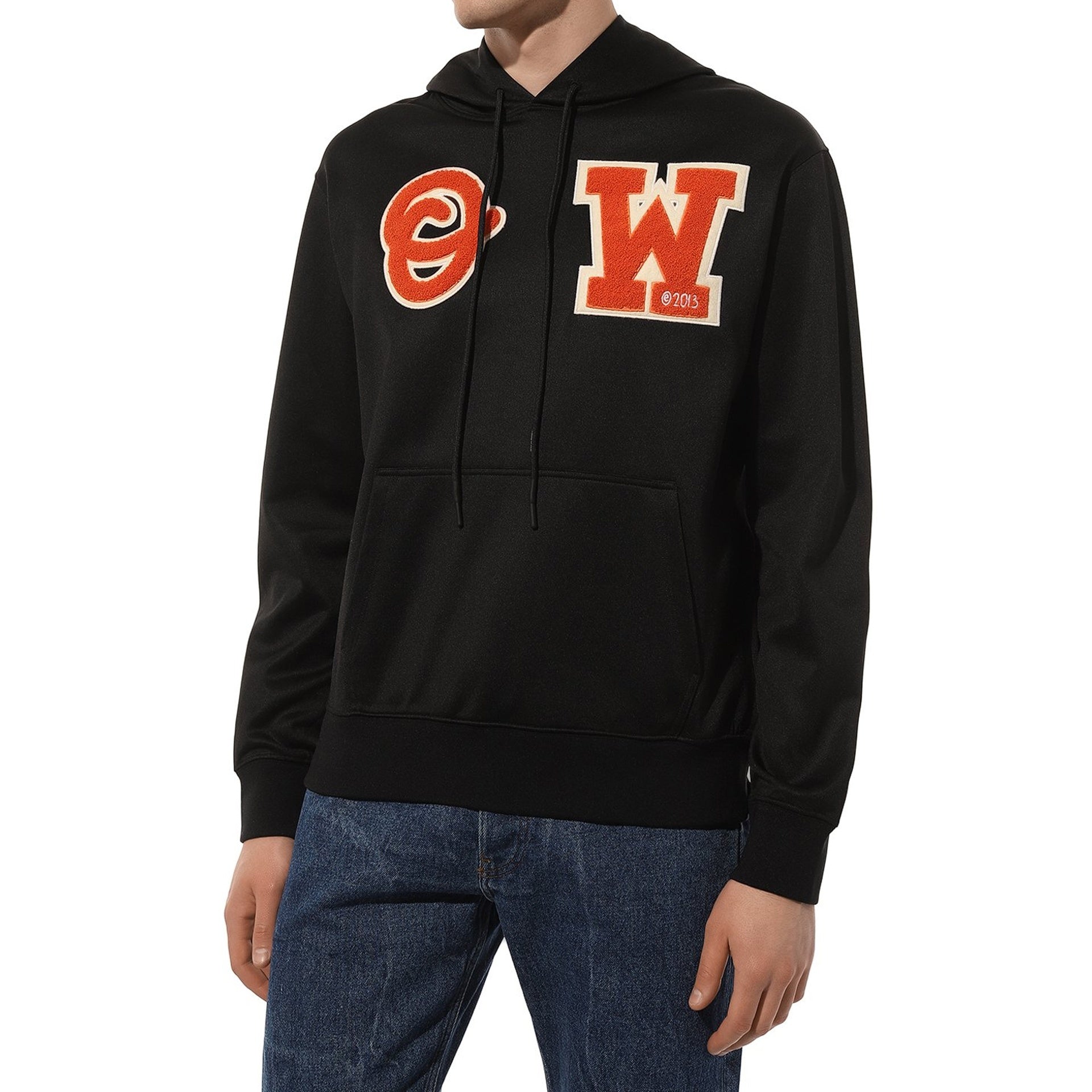 OFF-WHITE Hooded Logo Sweatshirt for Men