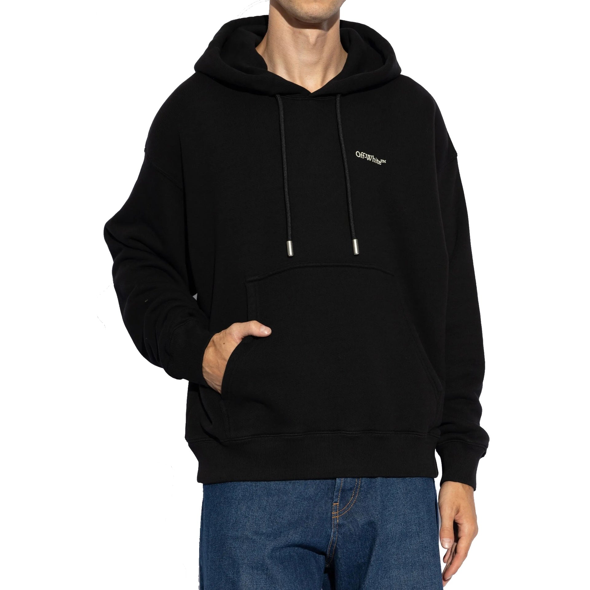 OFF-WHITE Logo Hooded Sweatshirt