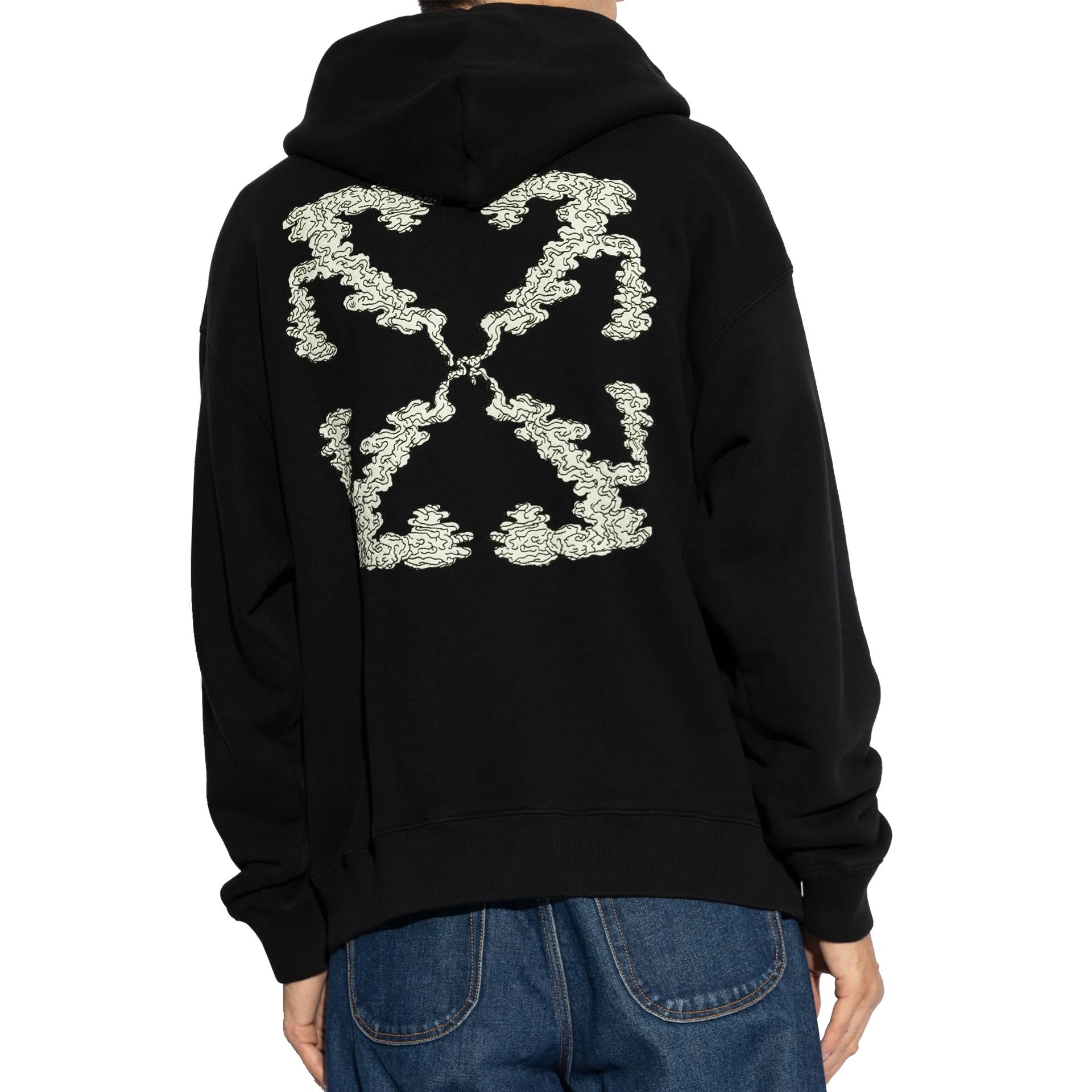 OFF-WHITE Logo Hooded Sweatshirt