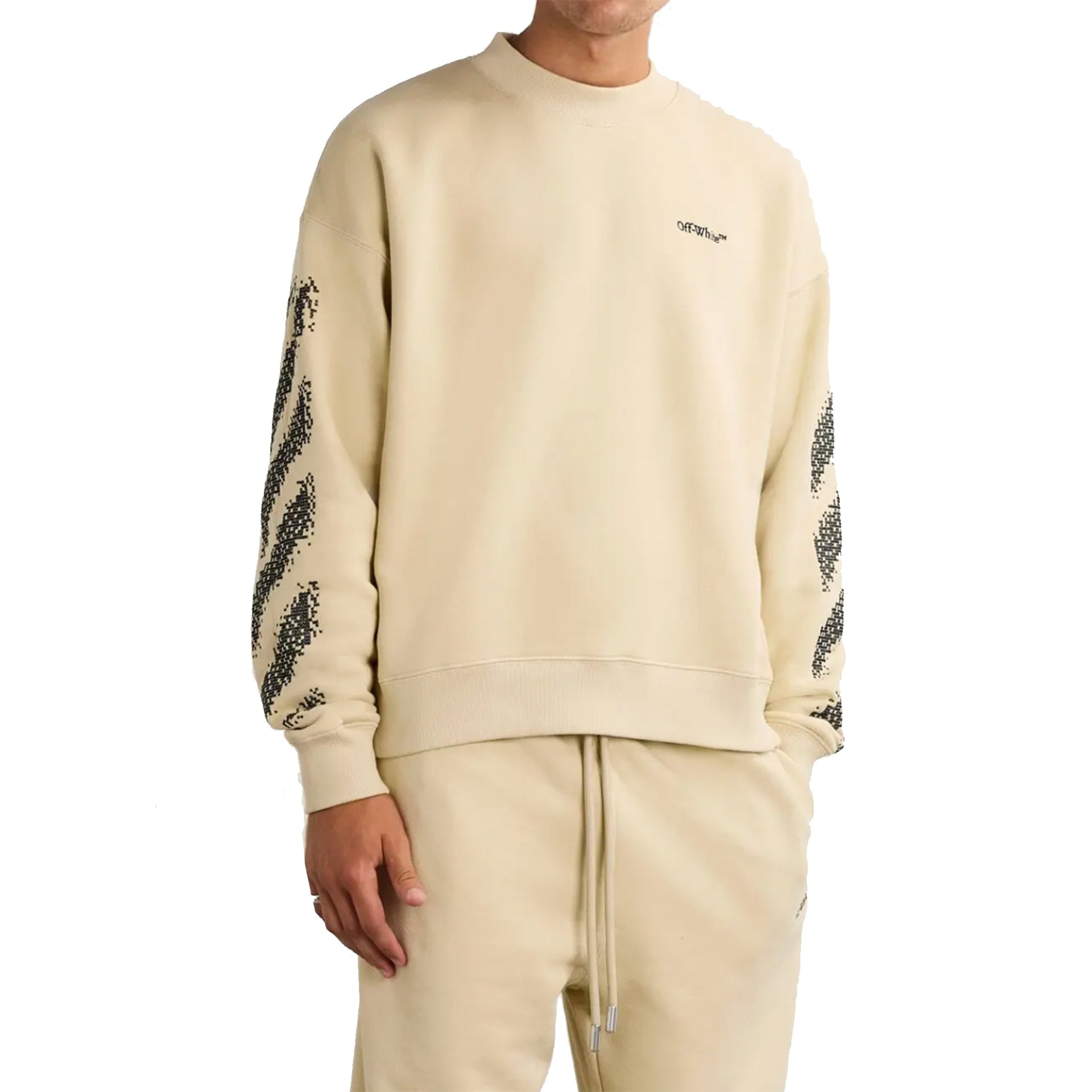 OFF-WHITE Logo Sweatshirt for Men - Perfect for Fall and Winter