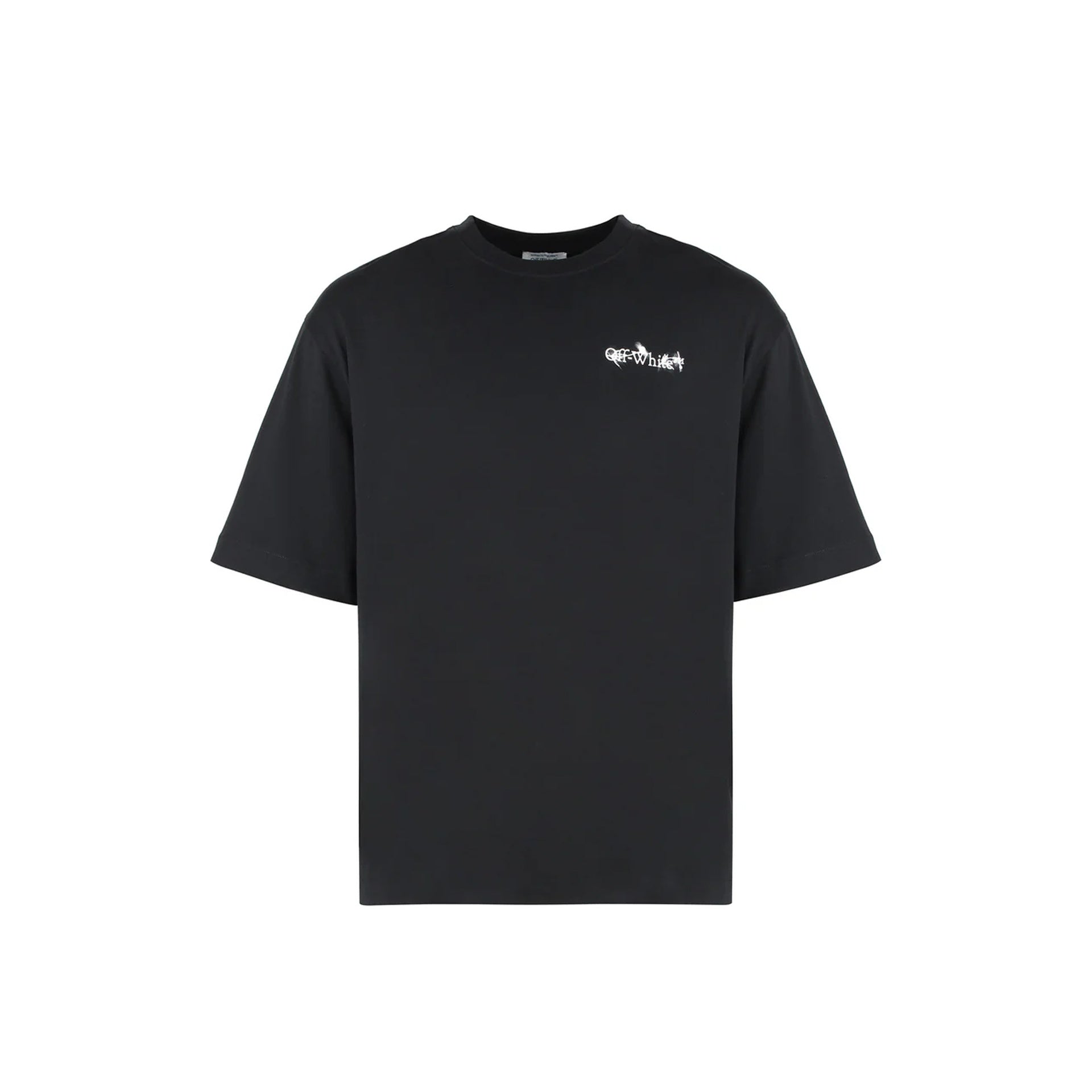 OFF-WHITE Logo T-shirt for Men - Short Sleeves, Round Neck