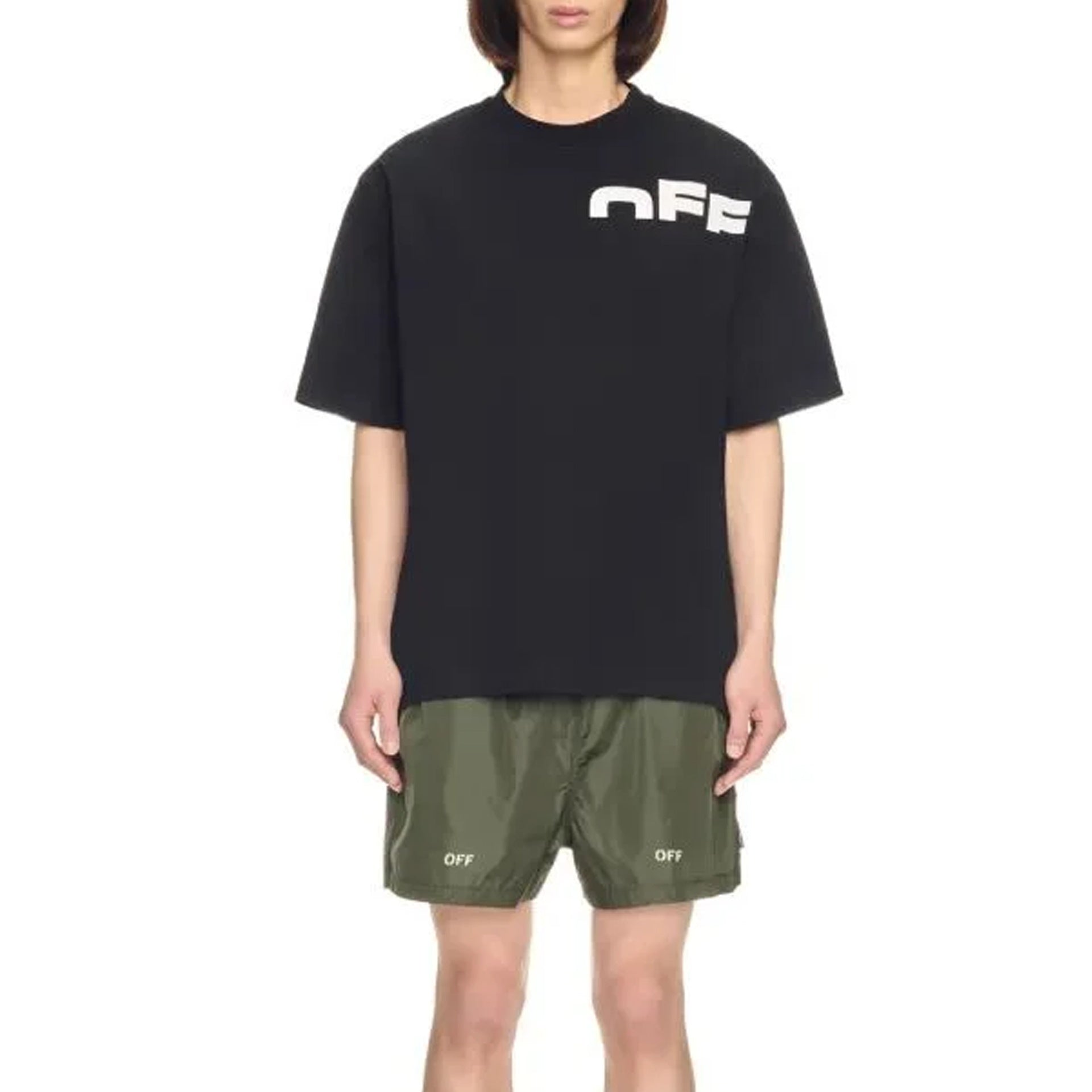 OFF-WHITE Logo T-shirt for Men - Casual Comfort