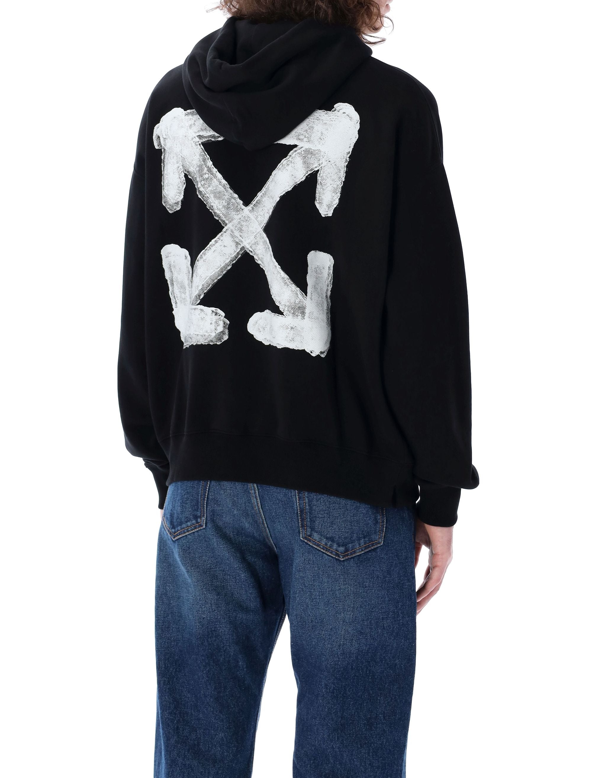 OFF-WHITE Spray Arrow Oversized Hoodie