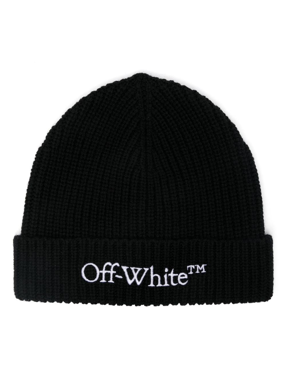 OFF WHITE Chic Wool Cap for Women