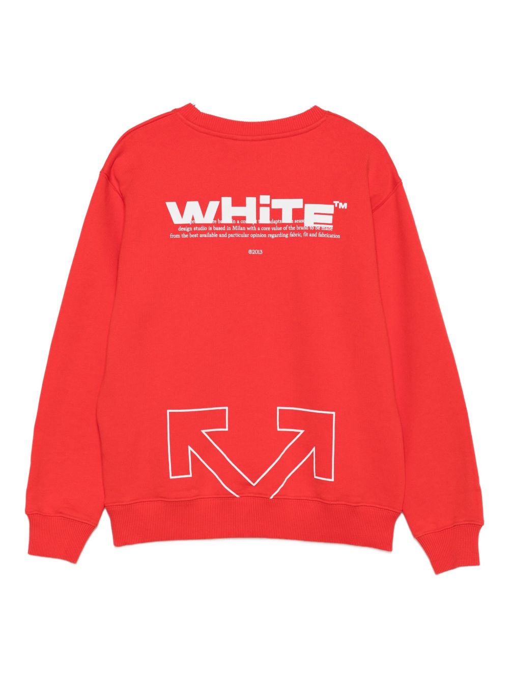OFF WHITE Stylish Kids' Sweatshirt - FW25 Mini