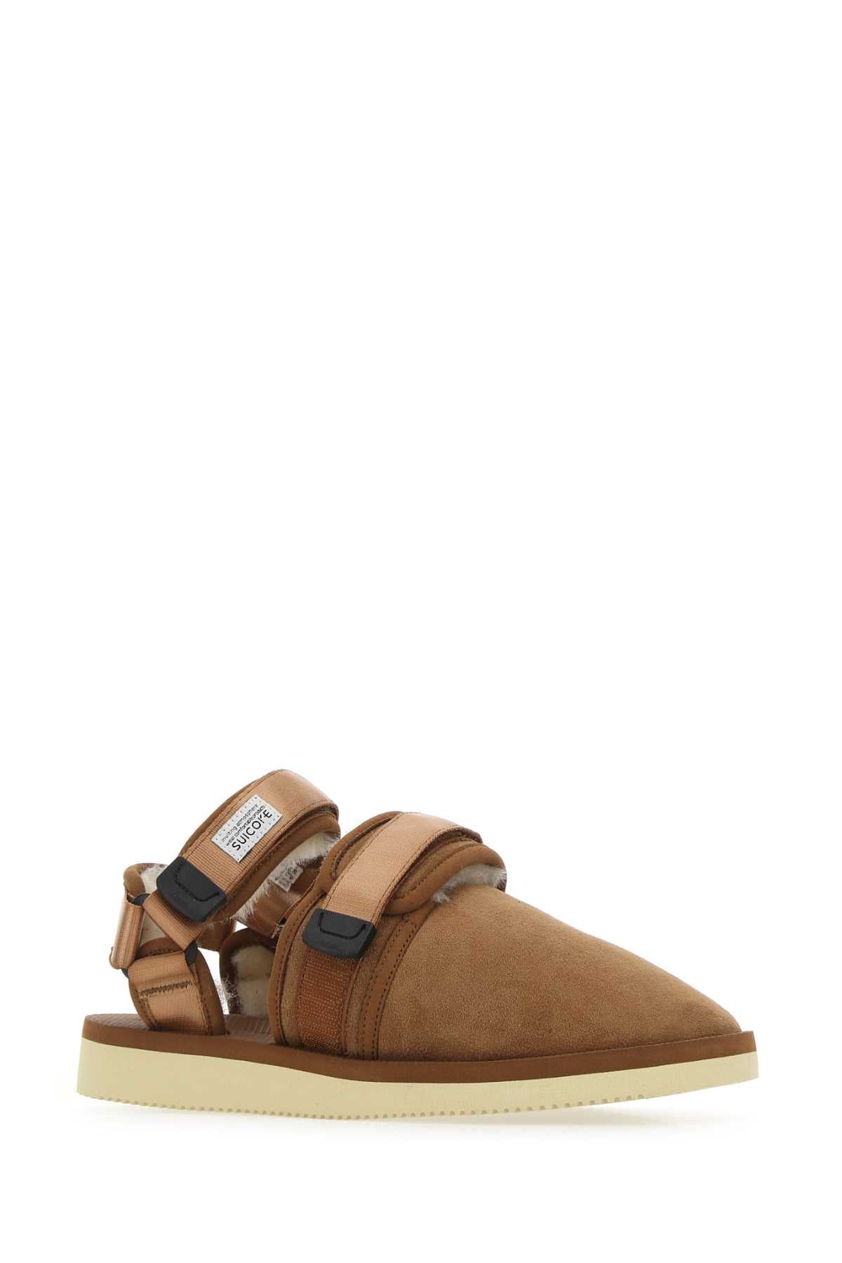 SUICOKE Cozy Suede Nots Slippers