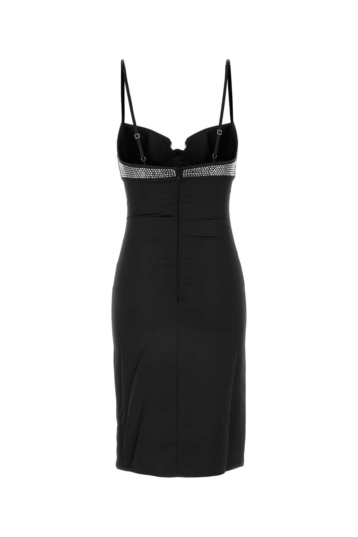 OSÉREE Mini Stretch Satin Dress