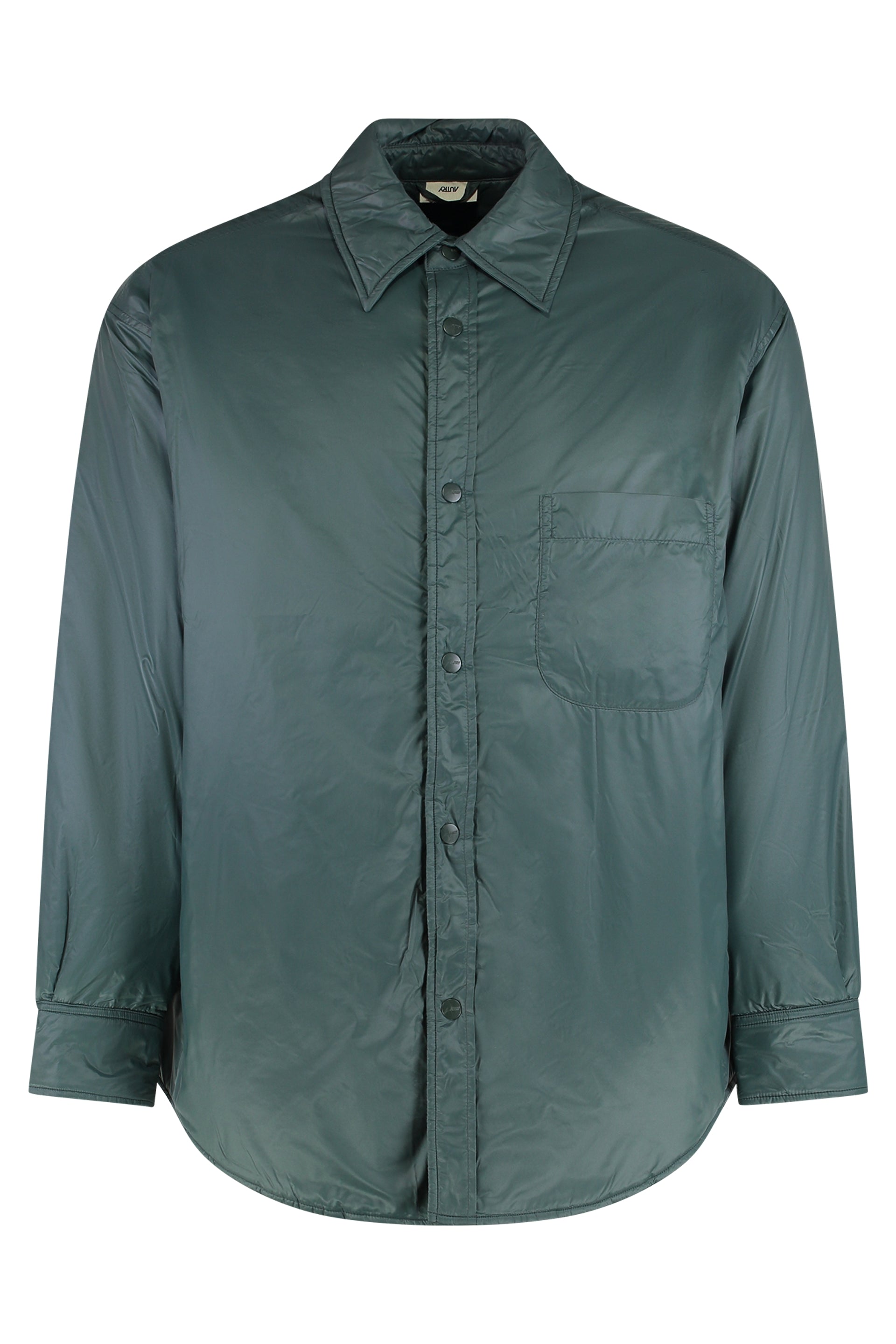 AUTRY Men's Nylon Overshirt with Front Pocket