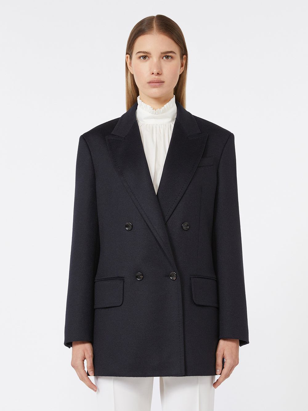 MAX MARA Classic Wool Olympian Jacket for Women